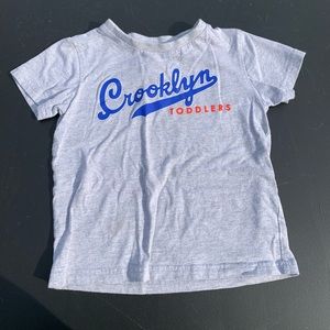 Little Giants Giant Shorties Dodgers Boys Shirt 3T